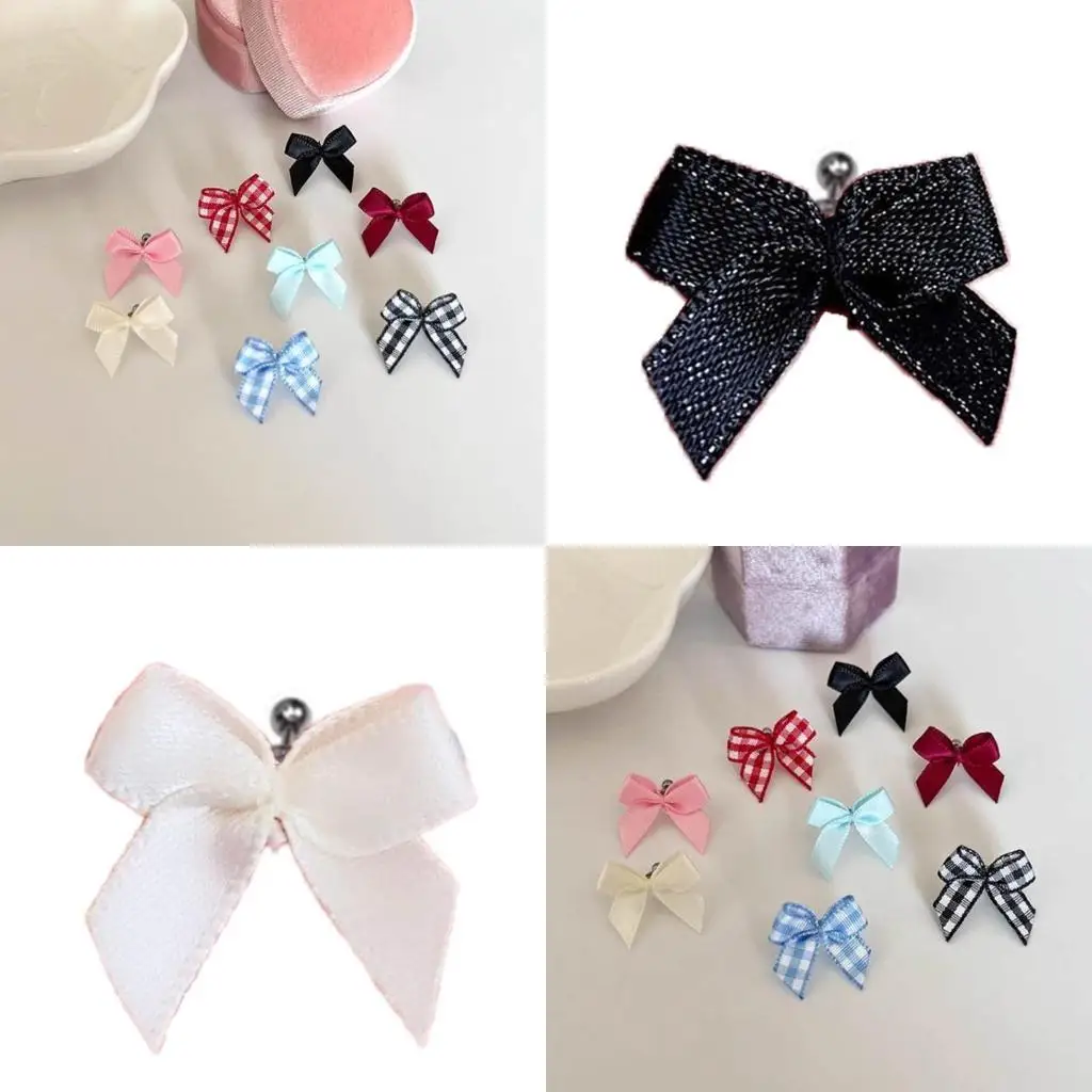 A52E Bowknot Studs …