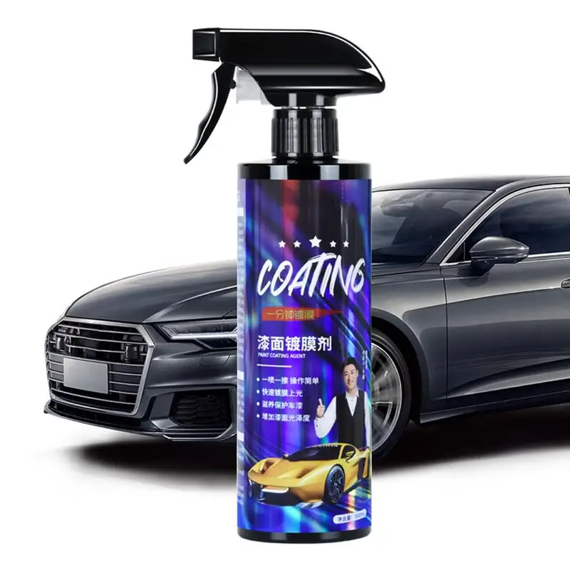 Spray Coating Agent 500ml Automobile Protective Coating Spray Auto Detailing Solution For Vehicles Rainproof Car Care Products