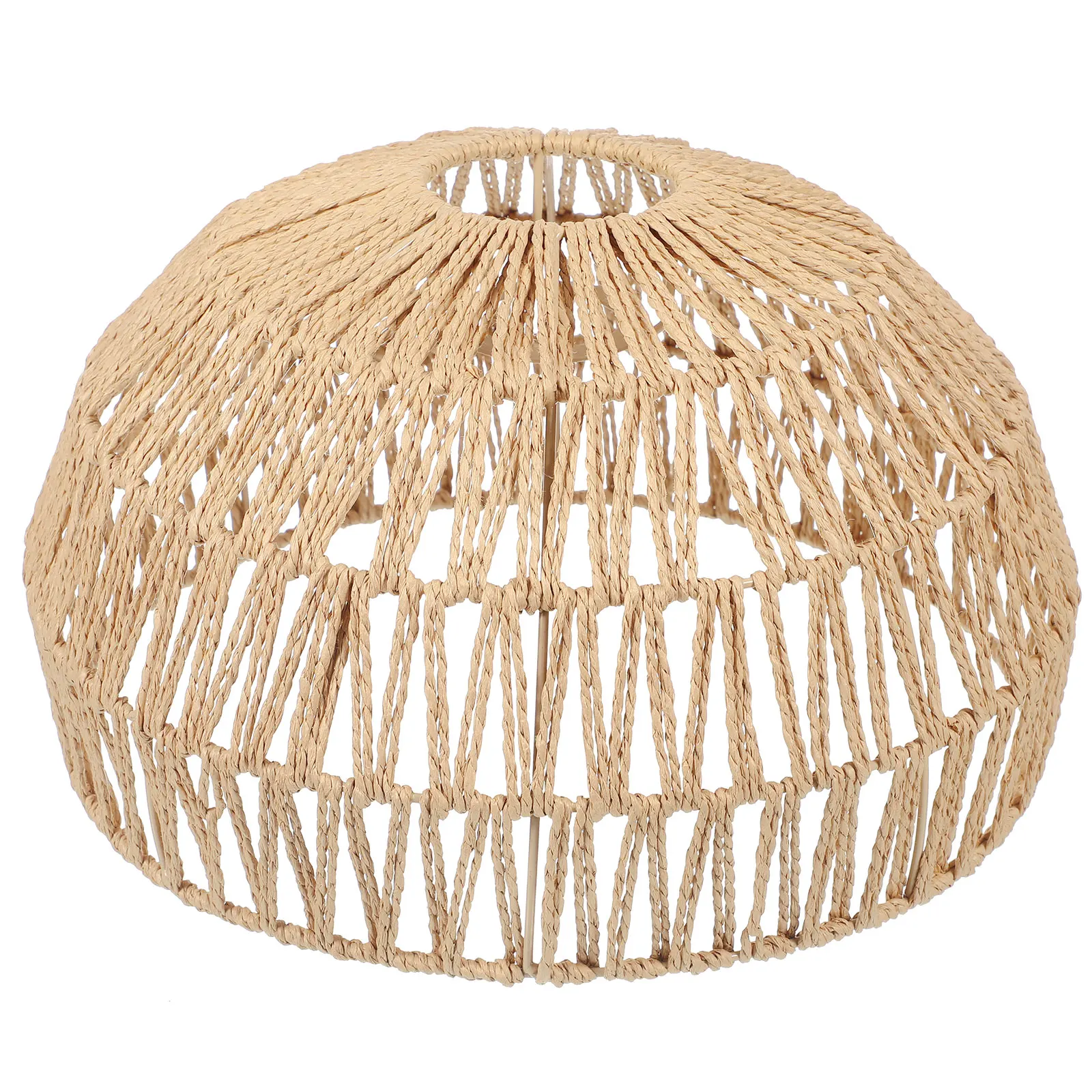 

Woven Lampshade 30x17 Handmade Bamboo Twine Small Lampshades Retro Style Ceiling Light Cover Braided Shade Indoor Lighting