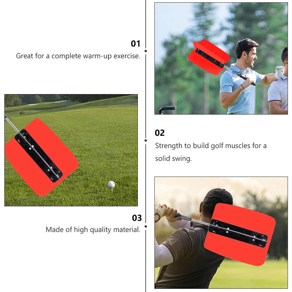 

1pc Golf Swing Trainer Power Resistance Practice Tool Grip Strength Training Aids Warm Up Exercise Equipment For Golf Training