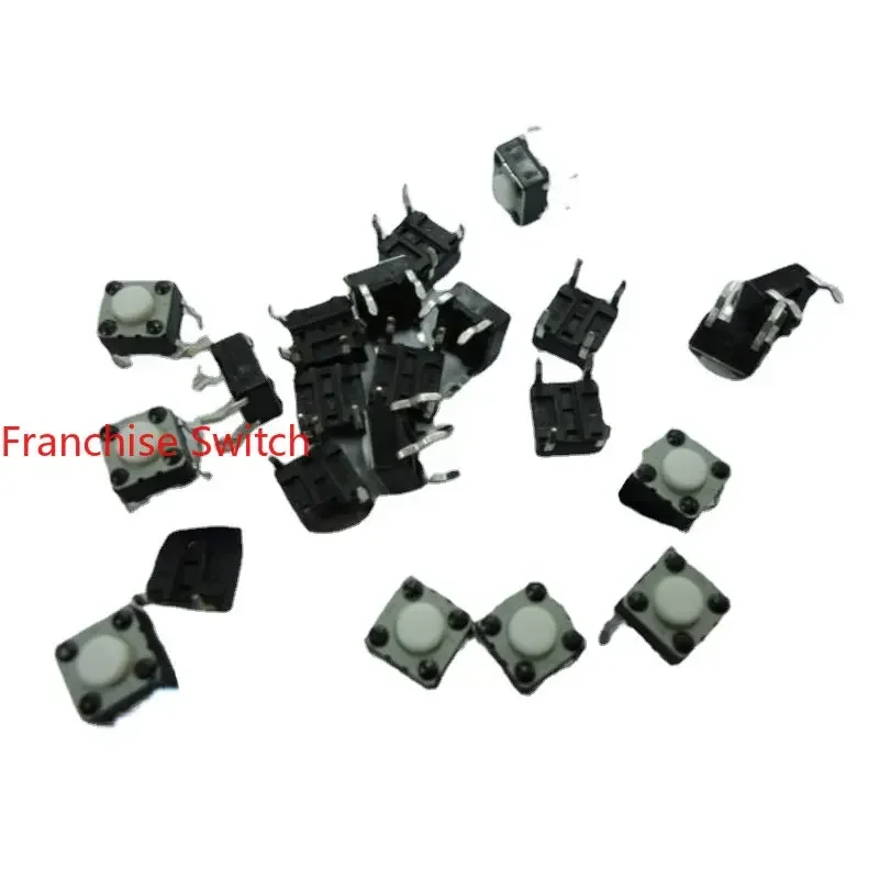 10PCS Tact Switch EVQPAC04M Button Micro-motion 6*6*4.3mm