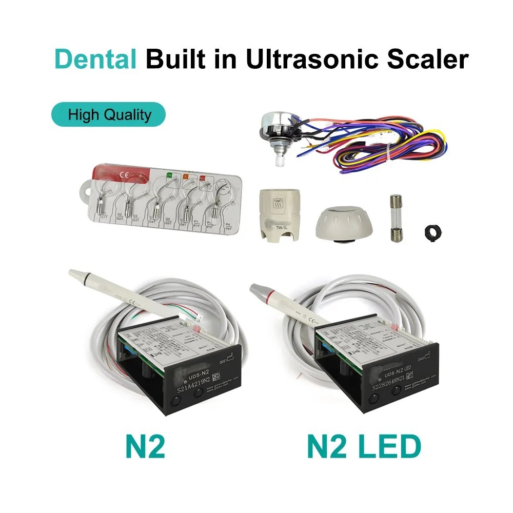 Dentals Built in Ultrasonics Scaler HW-3H/5L N2/N2LED Denspay Scaling Tips For Dentistry Teeth Cleaning Whitening Tools