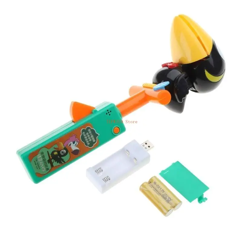 

U50F Fun and Engaging Voice Recording Bird Toy Early Educational Supplies Electric Talking Bird Stimulate Imagination
