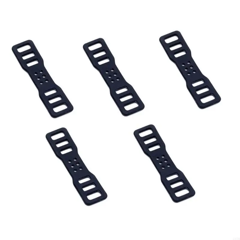 5 عبوات من أشرطة السيليكون المرنة ذات المرونة العالية والأشرطة المقاومة للعوامل الجوية لمختلف الأنشطة الخارجية