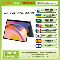 CHUWI FreeBook Laptop Tablet PC 13.5 Inch FHD Touch Screen Windows 11 Intel N100/i3-1215U Quad Core 12GB LPDDR5 512G SSD WIFI6