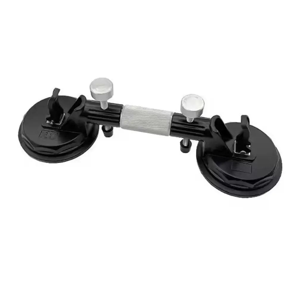 Регулируемая присоска для установки каменных швов, двойная ручная чашка с храповым механизмом, предназначенная для вытягивания двух плоских поверхностей или швов вместе