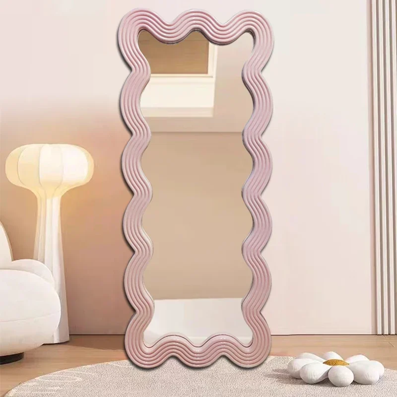 Espejo de diseño de lujo para pared, maquillaje de cuerpo completo, espejo de princesa de pie, ducha, Espelhos Decorativos, decoración para sala de estar