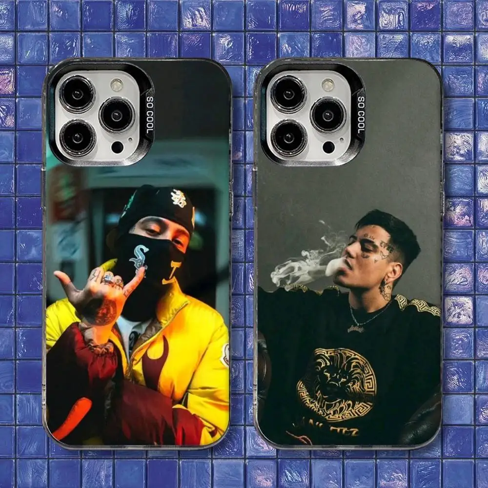 

D-Duki Rapper 5202 Phone Case For iPhone 16,15,14,13,12,11,8,7,Pro,Max,Plus,Mini,XS,SE Shockproof Matte Cover