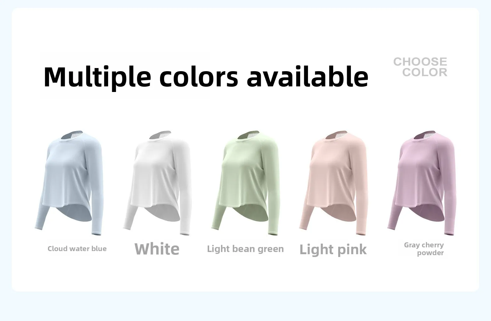 2026 Frühling Sommer Neue Damen Yoga-Top Locker Sitzendes Atmungsaktives Sport-Langarmshirt Einfarbiges Basic-Oberteil Reitbekleidung – Detail 4