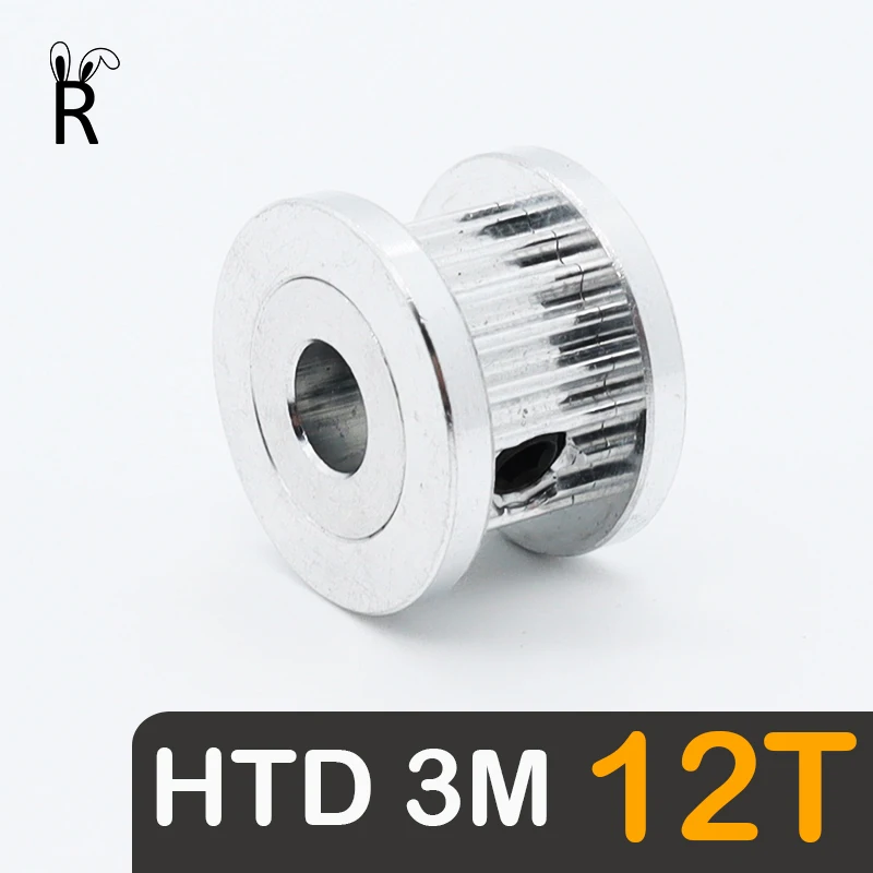 HTD 3M 12Teeth Synchronous Wheels Bore 3/3.17/4/5/6mm 3M Timing Pulley Belt Width 6/10/15mm Gear 12 Teeth HTD3M 12T Belt Pulleys