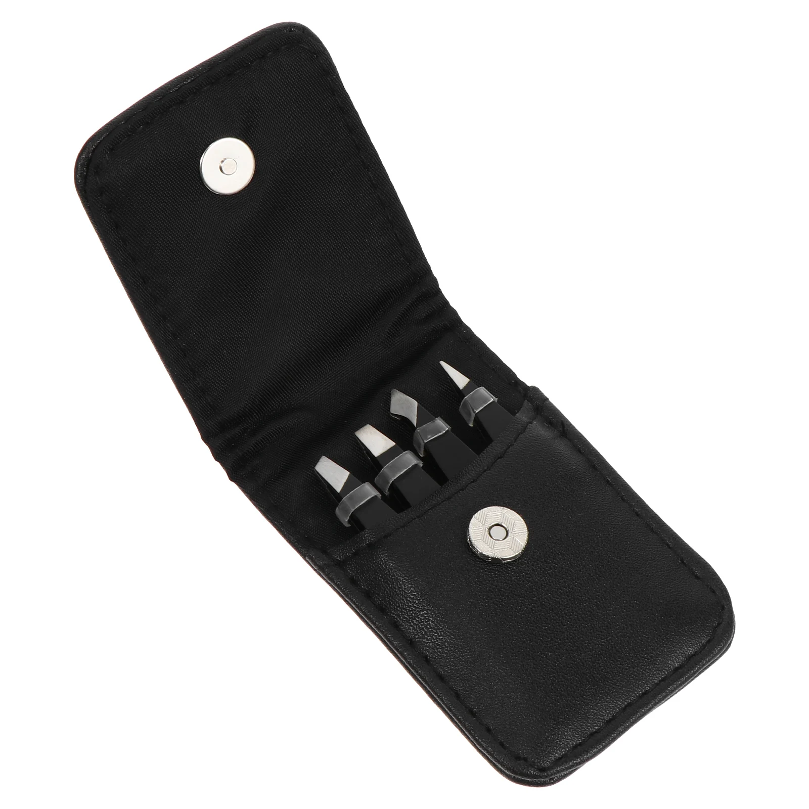 

1 set 1 Set Stainless Steel Eyebrow Tweezers Portable Beauty Tool Ergonomic Design Eyebrow Grooming Salon Use Brow Clamp