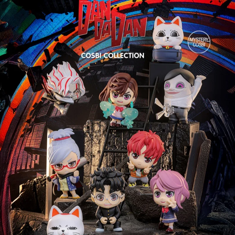 핫토이즈 볼드 코스비 블라인드 박스 미니 피규어 Q 버전 트렌디 토이 수집용 모델 인형 가샤폰 애니메이션 상품