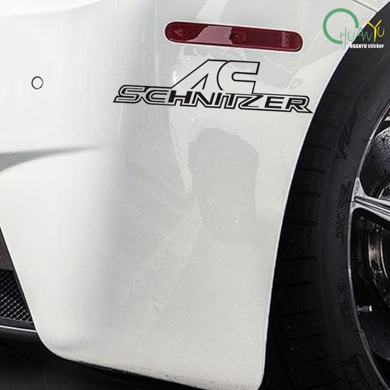 Car Styling Car Vinyl Decal AC Schnitzer Window Car Body PVC Carving Decal Sticker for BMW X1 X3 X5 X6 3series 5 Series 7 Series