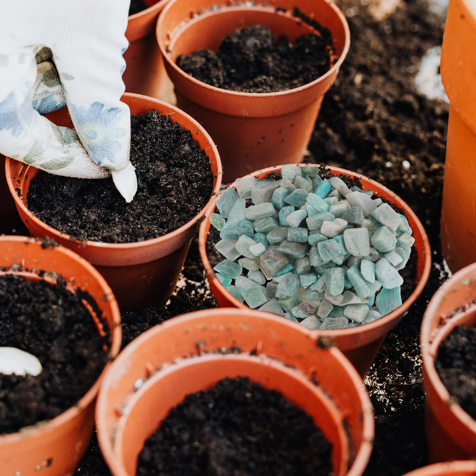 

1 Bag Broken Crystal Stones Decorative Natural Fish Tank Ornament Aquarium Landscaping Decor Crystal Stone Bulk