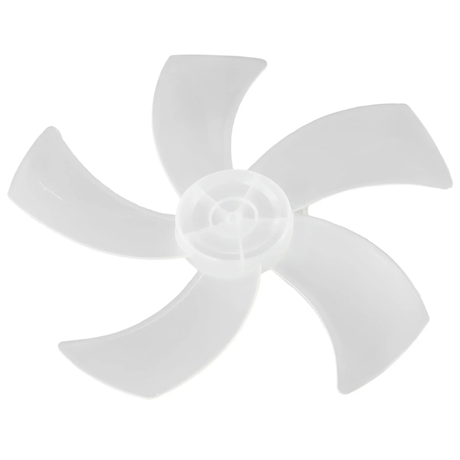 Lame de ventilateur électrique domestique, accessoires, mini cuir chevelu, ventilateur de sol, bruit lent, lame de vent avec couvercle d'écrou, 5 feuilles, 1PC