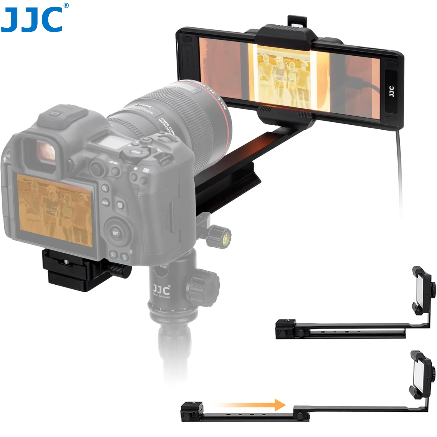 JJC Upgraded Film Digitizing Adapter Set For 35mm 120mm Film
