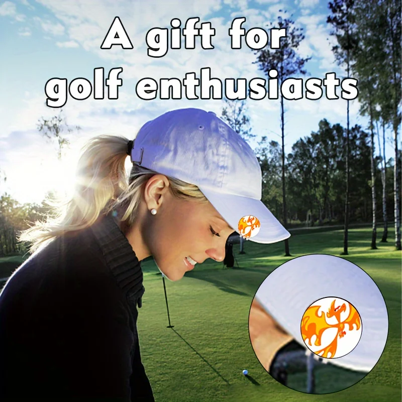 golf  Suitable for men and women golfers, detachable and easy to attach to golf caps as a premium gift