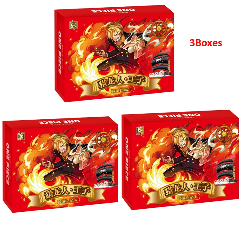 

One Piece Collection Cards Anime Trading Game Luffy Sanji Nami TCG Booster Box Game Cards