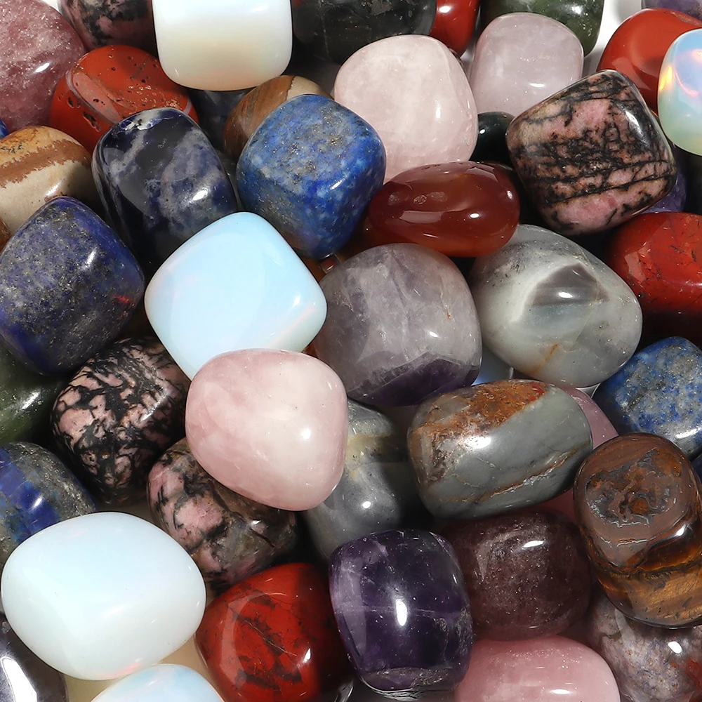 Natürliche Polierte Steine Heilkristall Reiki Quarz Edelsteine Großpackung Erz Kies Energiemineralien Exemplare für Aquarium Garten Heimdekoration – Detail 5