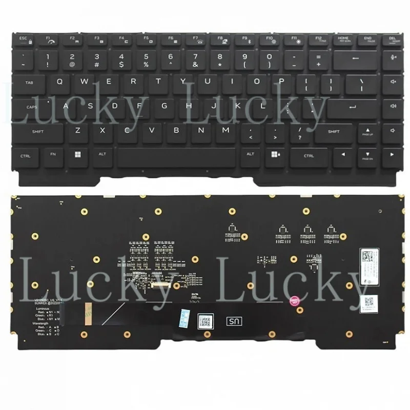 

Новая клавиатура для DELL Cherry G16 7620 7630 7625 7635 с RGB-подсветкой каждой клавиши, раскладка US