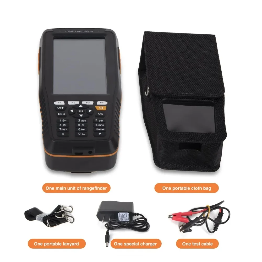 TDR Cable Fault Locator 1km 2km 4km 8km Cable Fault Tester for Coaxial Communication Wire TL280