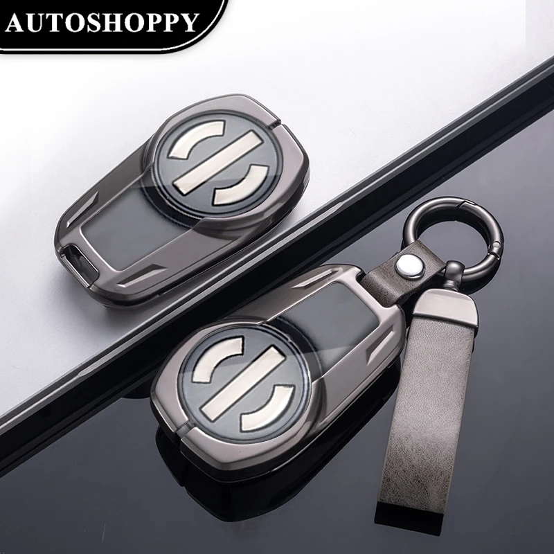 

Metal Alloy Zinc Car Case Cover For HIPHI X 2023 Hiphi Z Key Bag Shell Accessories