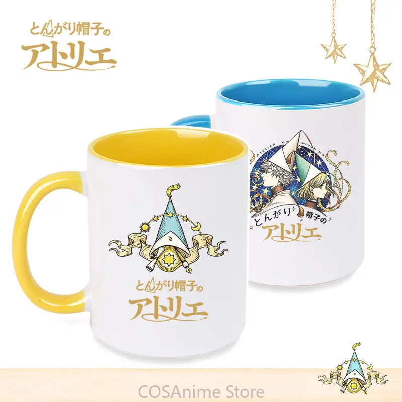 Tasses d'atelier Witch Hat, Mug en céramique Tongari Boushi No Atelier Koko, Tasse à café et à eau, Tasse à boire de dessin animé, Cadeau