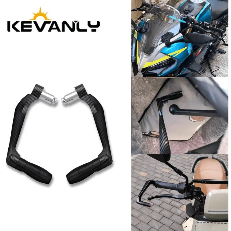 2pcs Motorcycle Brake Clutch Lever Hand Guard Highway Crash Bars Bumper Protector Universal UTV ATV Modification Accessories