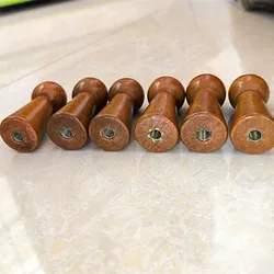 Wooden Cabinets 10Pcs Wardrobe Knobs Conical Handles Door Drawer Pulls Single Hole Round Kitchen Handle Furniture Knobs Hardware
