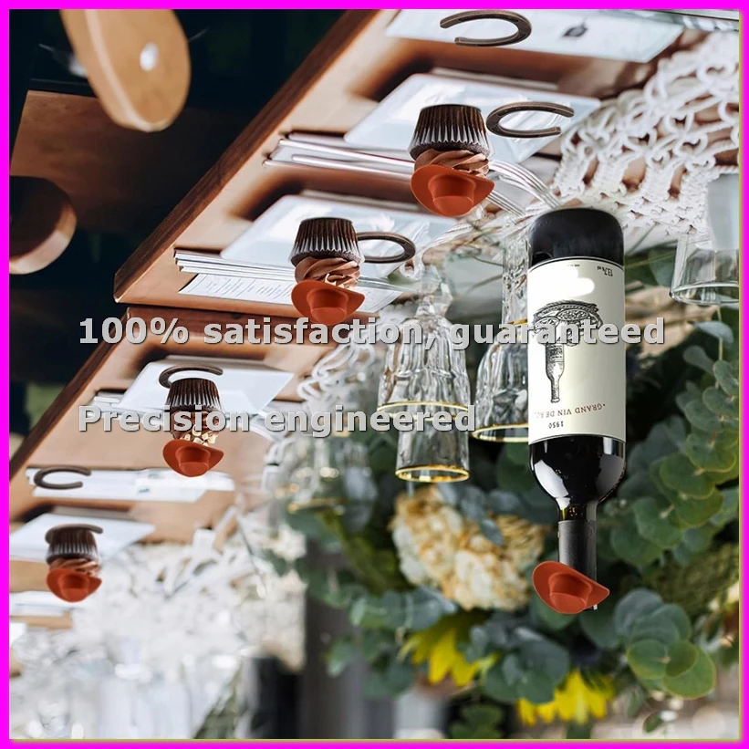 

Пластиковые мини-ковбойские шляпки и подковы-талисманы для вечеринок в западном стиле, украшения для стола B-AD23