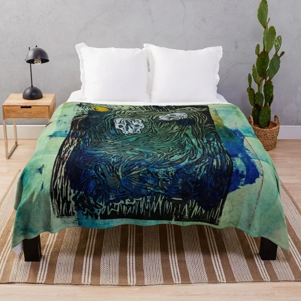 

A glitch of feelings Throw Blanket Warm Throw Blanket Gift for Anniversary