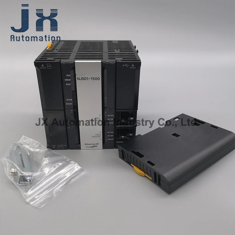 وحدة وحدة المعالجة المركزية الأصلية 100% NJ-Series PLC NJ501-1500 وحدة تحكم أتمتة الآلة