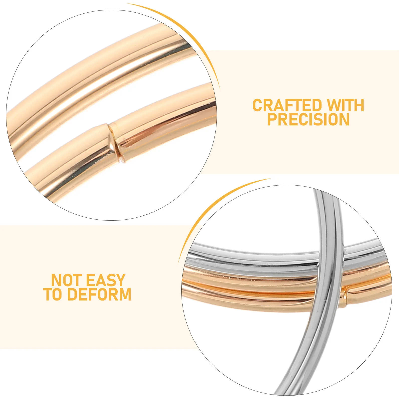 Round Bag Handles Metal For Diy Handbag Purse Tote Clutch Making Craft Projects Replacement Hardware Accessories