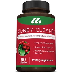 High quality kidney cleansing supplement-containing cranberry extract to help support healthy kidneys and urinary tract support