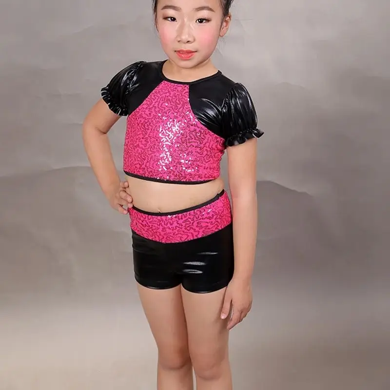 

Профессиональные костюмы для джазовых латинских танцев по индивидуальному заказу, женская танцевальная одежда любого цвета, блестящая тренировочная юбка с блестками