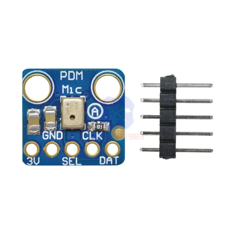 diymore MP34DT01 PDM Digital MEMS Microphone Module Simple Pulse Density Modulation Output Small Omnidirectional Microphone