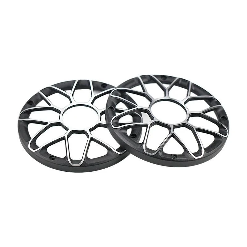 

6 inch 6.5 inch SubWoofer Car Speaker Grill Mesh Enclosure Aluminum Woofer Net Speaker Metal protective Cover Diy 1 Pairs
