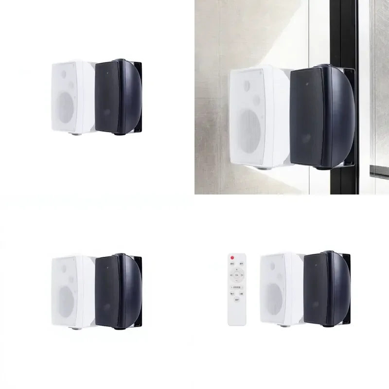 for  5 Inch Bluetooth Active Wall Mounted Speaker  Public Broadcasting Background Audio Conferences and Other Occasions