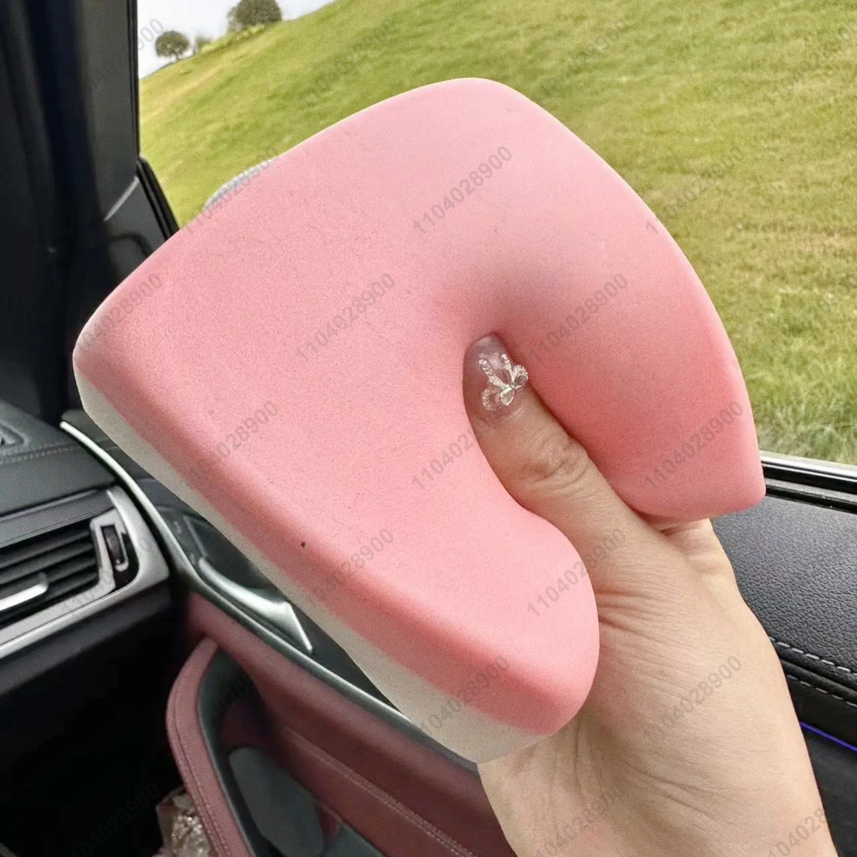 Erdbeer-Doppelschicht-Toast-Kuchen Taba Squishy Langsam Rückfedernder Nasser und Weicher Klebriger Kuchen Quetsch-Dekompressionsspielzeug Geschenk – Detail 4