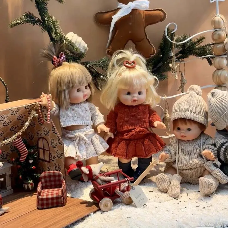 Poppen Kleding voor 34 cm 13.39 inch Mooie Jurk Vest Reborn Pop Babypoppen Kleding DIY Speelgoed Pop Accessoires forGirl reborn Pop