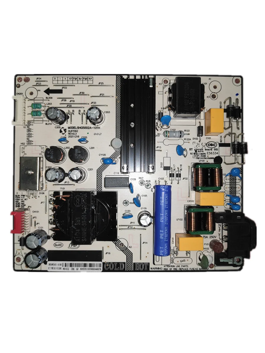 DLBT092 SHG5002A-101A SHG5002A03-101HB 81T-PBE162-H 153001   La scheda di potenza TV LED è stata testata bene
