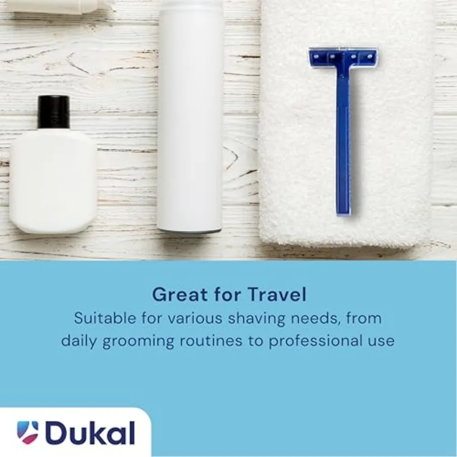 ماكينة حلاقة DawnMist TwinBlade للاستعمال مرة واحدة بمقبض أزرق، عبوة كبيرة مكونة من 2000 حلاقة دقيقة للعناية بسلاسة ومريحة في الوجه اليومي #5