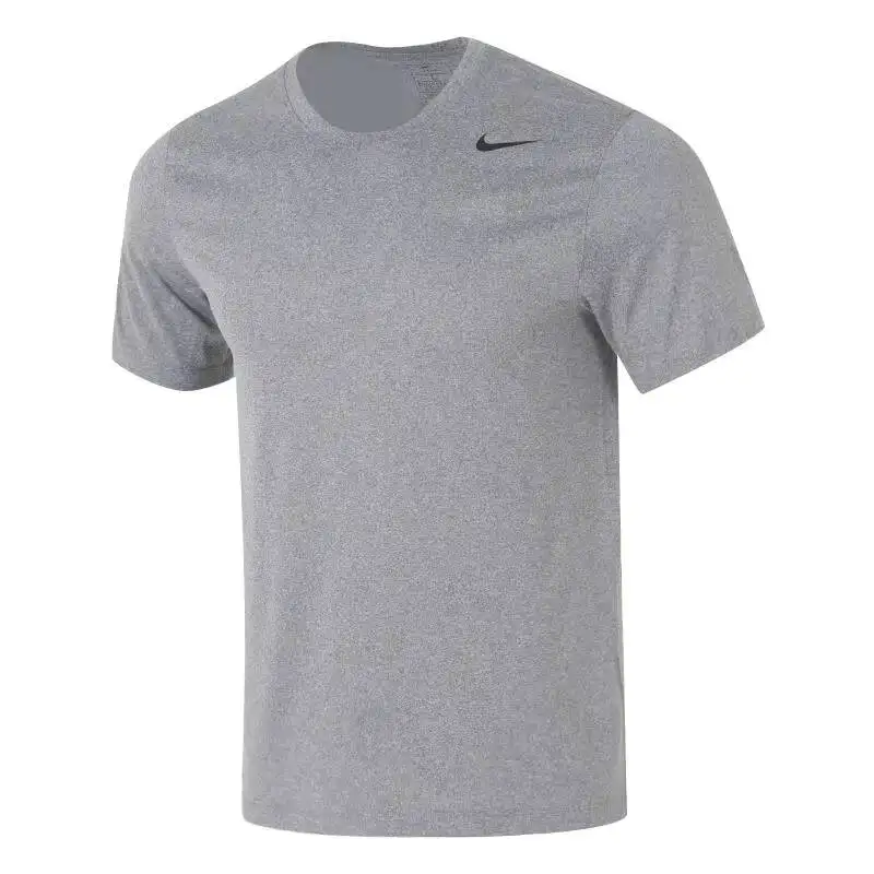 2026 New Nike Mens Team T Shirt Gray Breathable Customizable Casual Short Sleeve IB8898-091 view 5