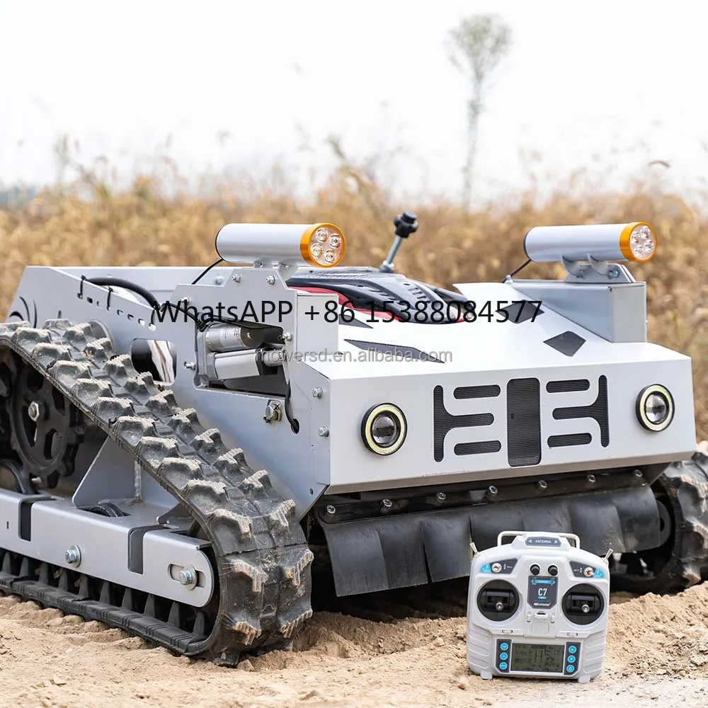 

Гусеничная газонокосилка с дистанционным управлением и сертификатом CE EPA 550 мм 800 мм 1000 мм заводской дешевый газонокосилка