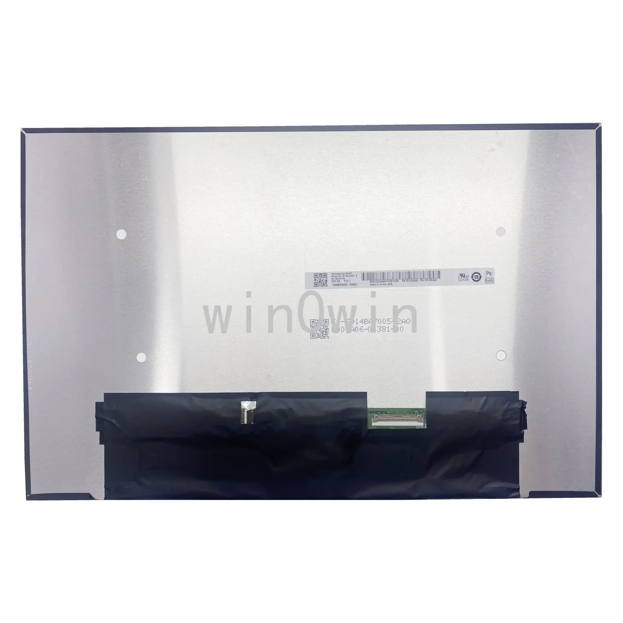 

B140UAK01.2 5D10V82400 EDP 40pins 14 inch Laptop LCD Screen IPS Panel FHD 1920x1200 60Hz On-Cell Touch