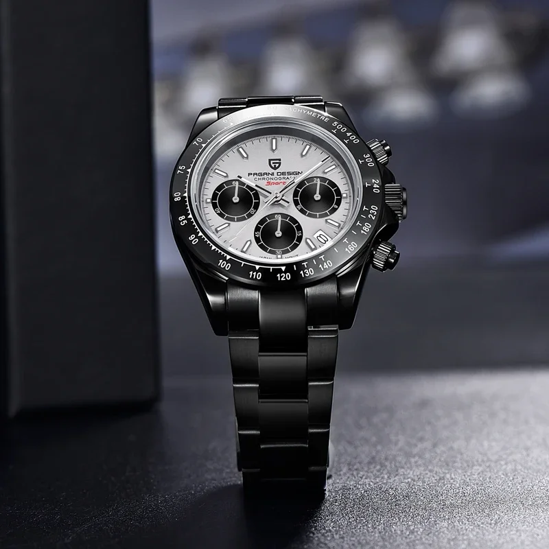 2023 New PAGANI DESIGN Mens Quartz Watches Top Brand Luxury Business Watch For Men Stainless Steel Waterproof Chronograph Clock