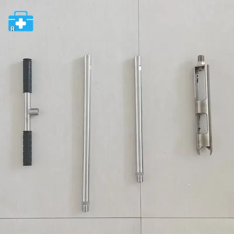1M stainless steel handmade soil sample auger soil drilling auger
