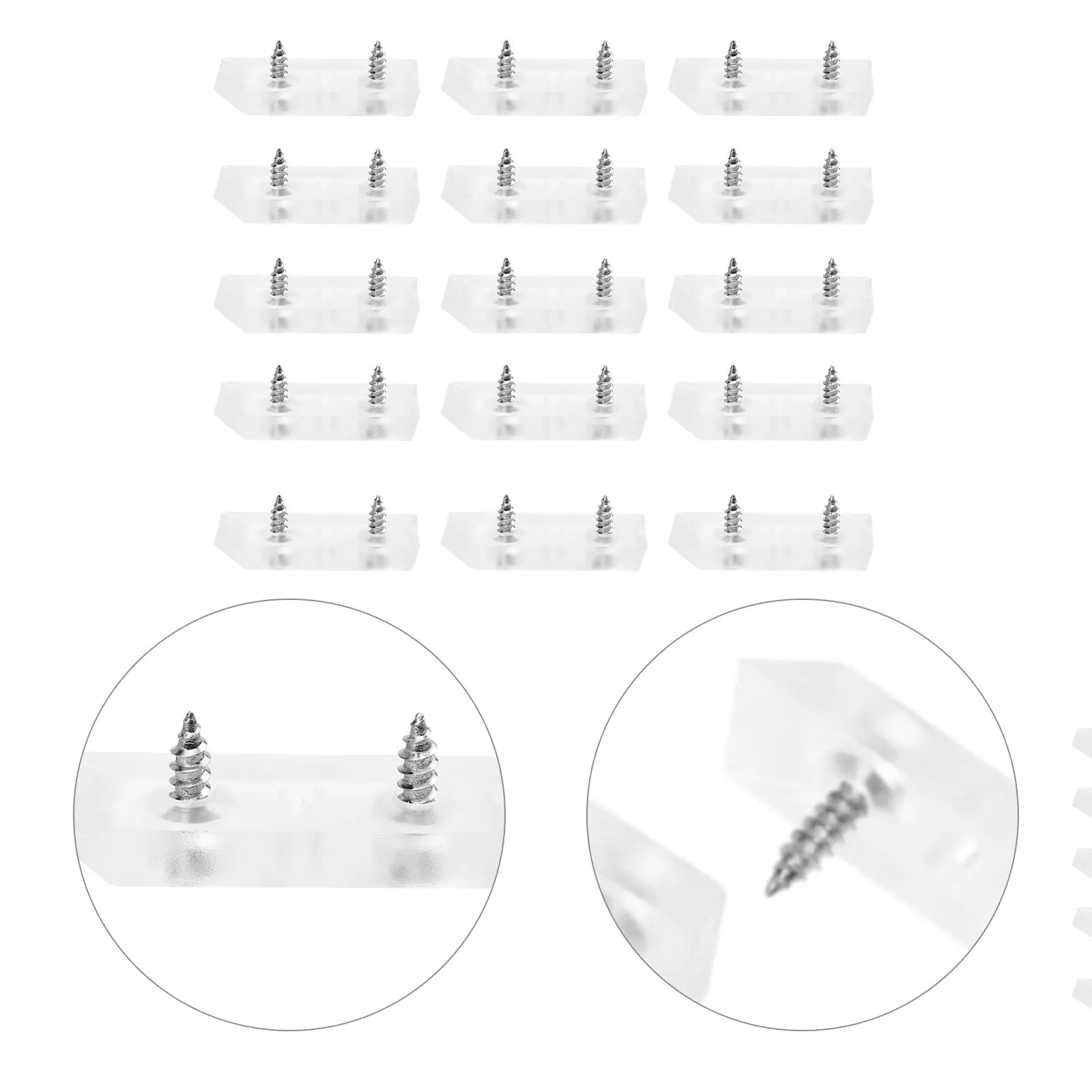 24Sets Anti Slip Table Leg Floor Protectors Thick Furniture Pads Easy Installation Noise Reduction for Home Office School
