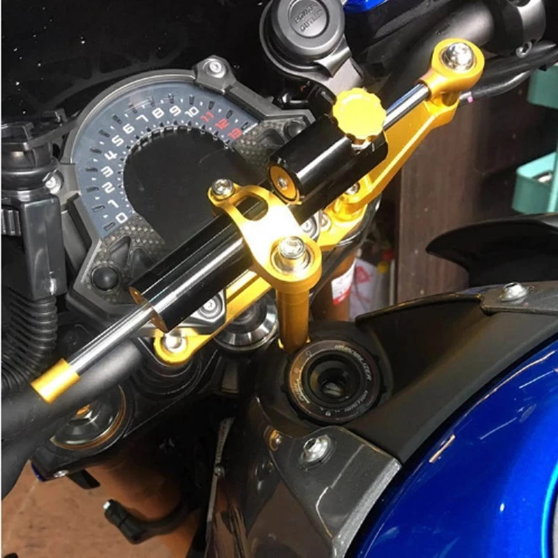 Motorcycle accessories Steering Stabilizer Damper Bracket Damping Adjustable For APRILIA RS125 RS 125 2022 2021 2020 2016-2019