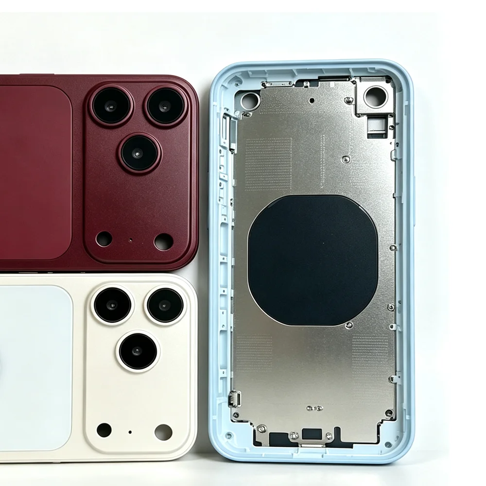 DIY Back Housing Rear Battery Midframe Cover for 11 XR Convert to 18 Pro, XR Case Like 18 Pro with Flex Cable XR 11 to 18pro
